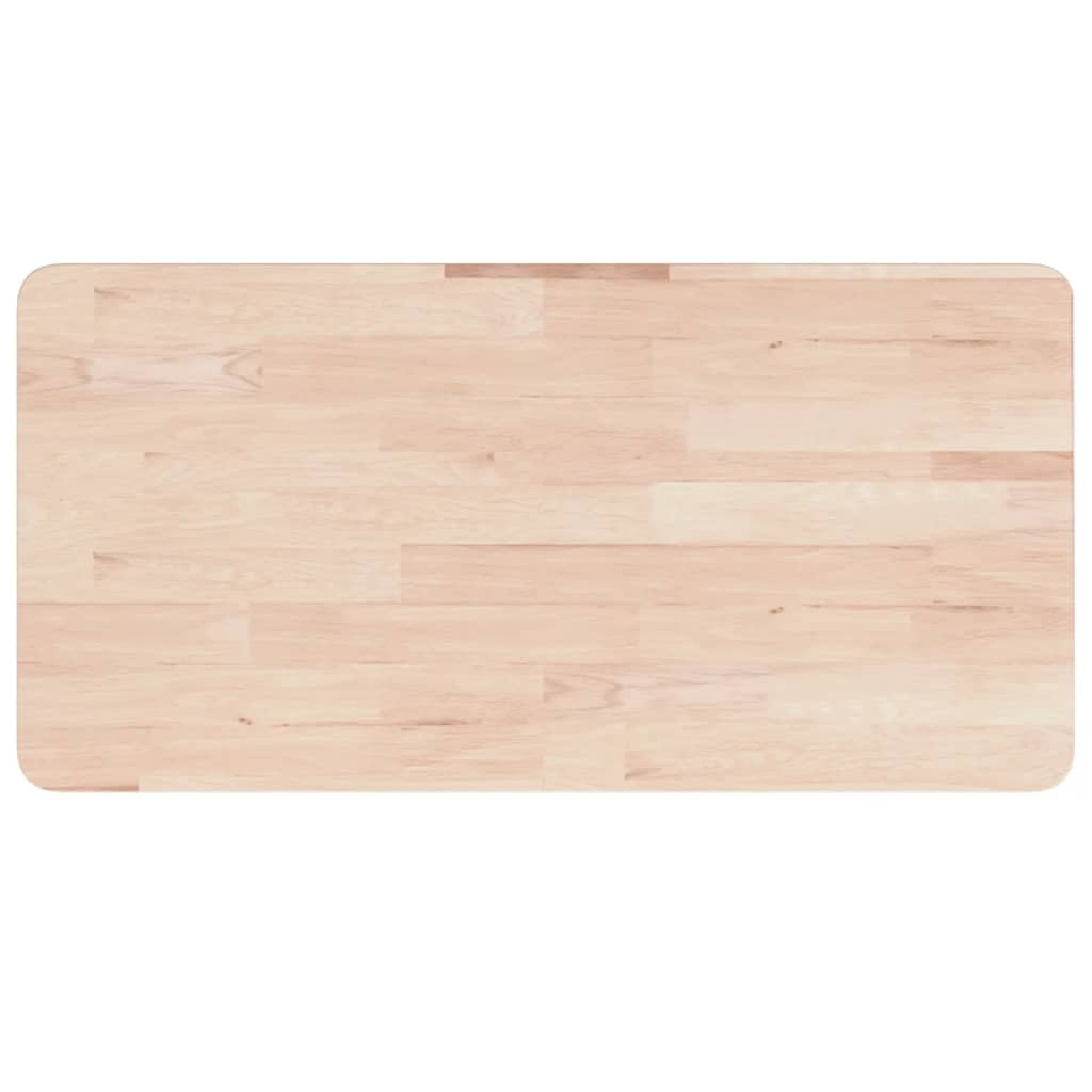 Kylpyhuoneen Työtaso 80X40X2,5 Cm Käsittelemätön Täysi Puu