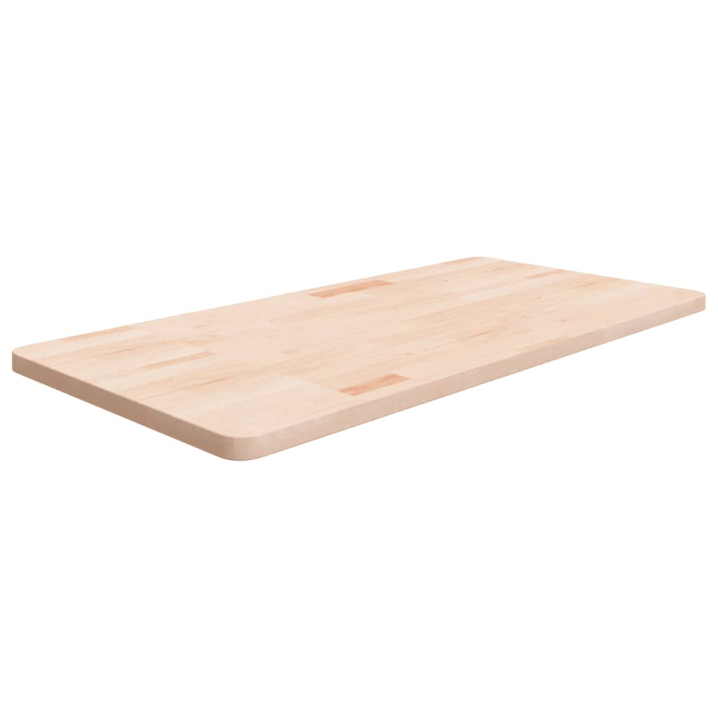 Kylpyhuoneen Työtaso 100X50X2,5 Cm Käsittelemätön Täysi Puu