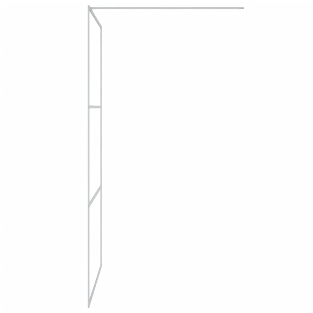 Walk-In Suihkuseinäke Hopea 115X195 Cm Kirkas Esg-Lasi