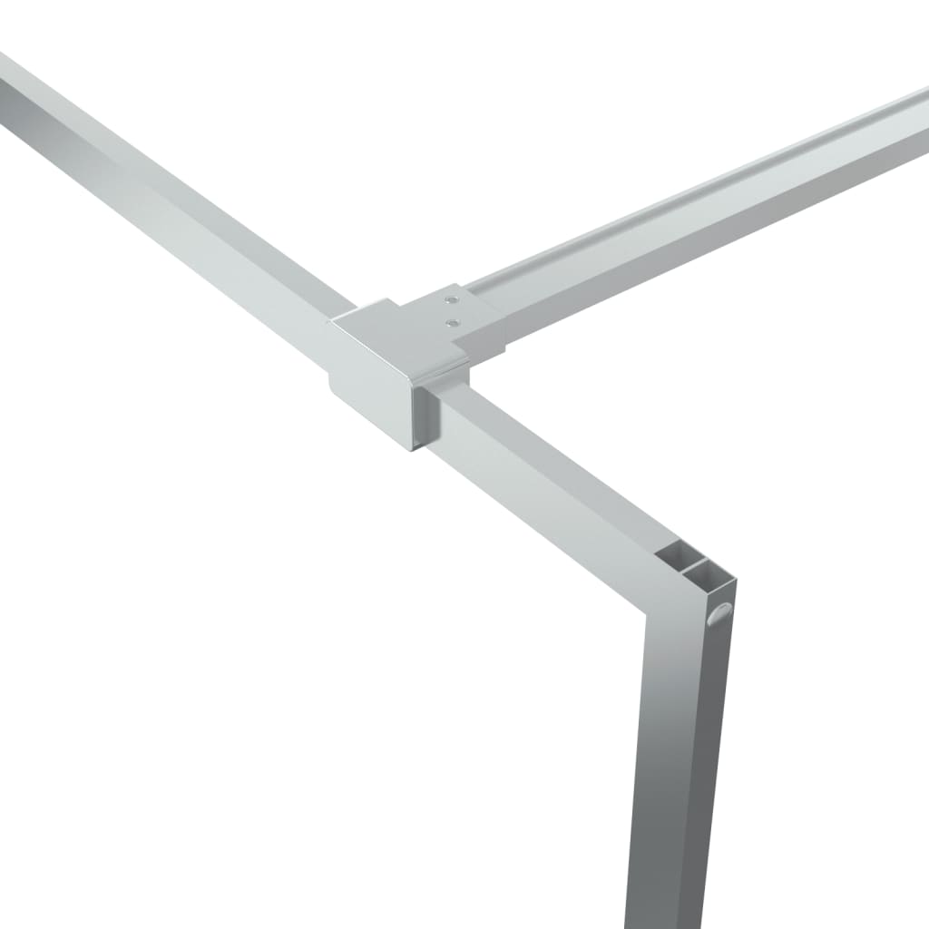 Walk-In Suihkuseinäke Hopea 115X195 Cm Kirkas Esg-Lasi
