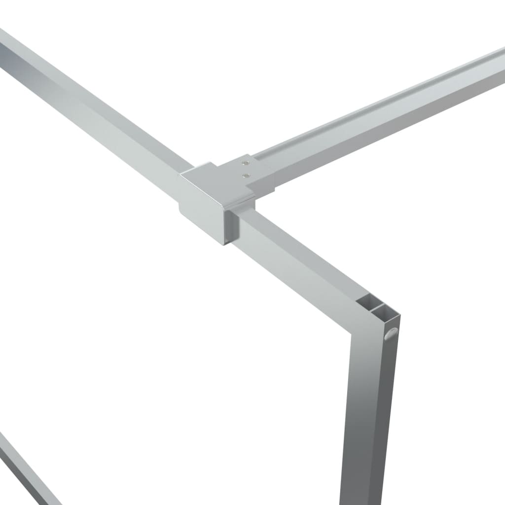 Walk-In Suihkuseinäke Hopea 80X195 Cm Kirkas Esg-Lasi