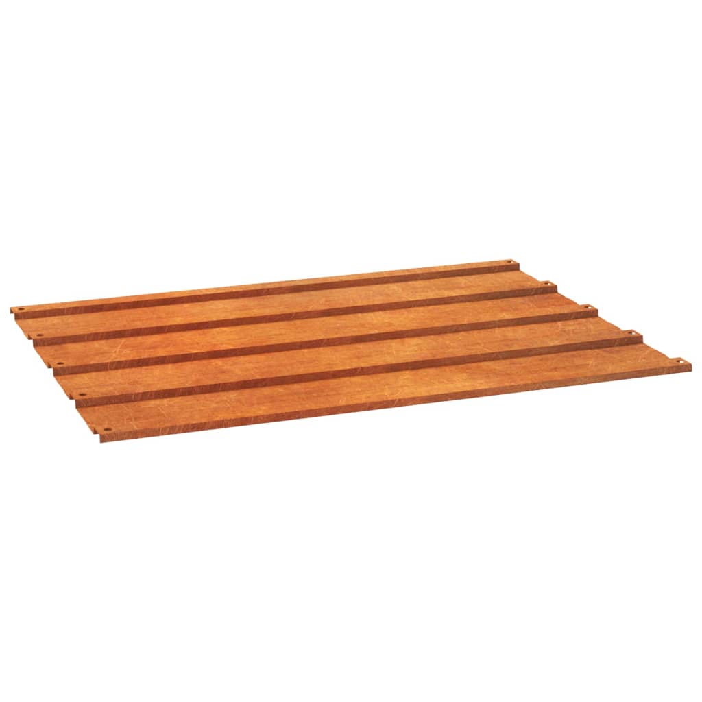 Kattopaneelit 36 Kpl Ruoste 60X44 Cm Corten Teräs