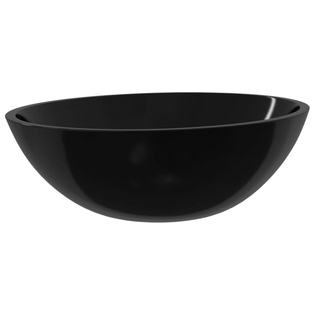 Pesuallas Lasi 50X37X14 Cm Musta