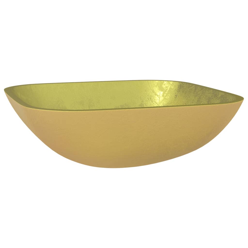 Pesuallas Lasi 42X42X14 Cm Kulta