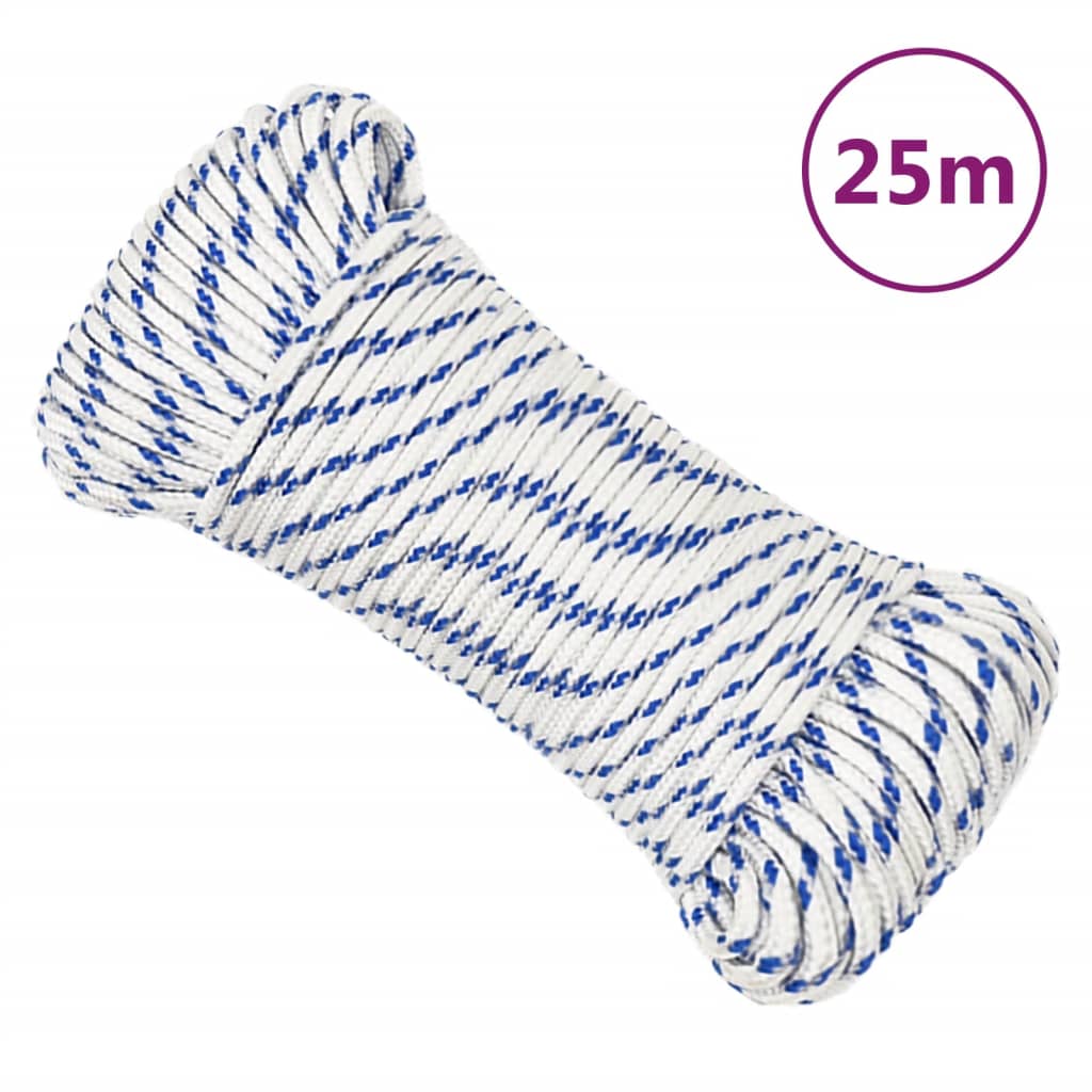 Veneköysi Valkoinen 3 Mm 25 M Polypropeeni