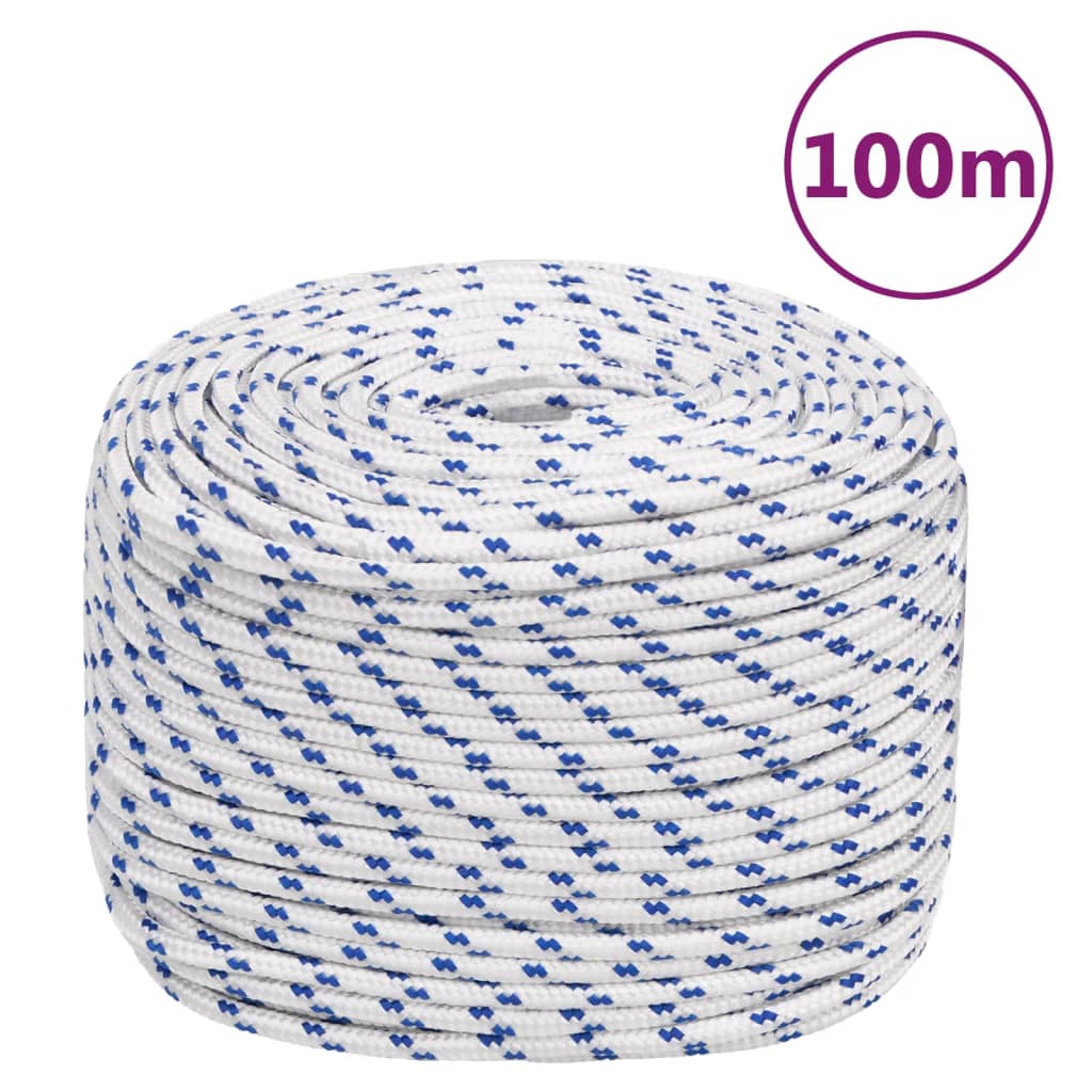 Veneköysi Valkoinen 10 Mm 100 M Polypropeeni