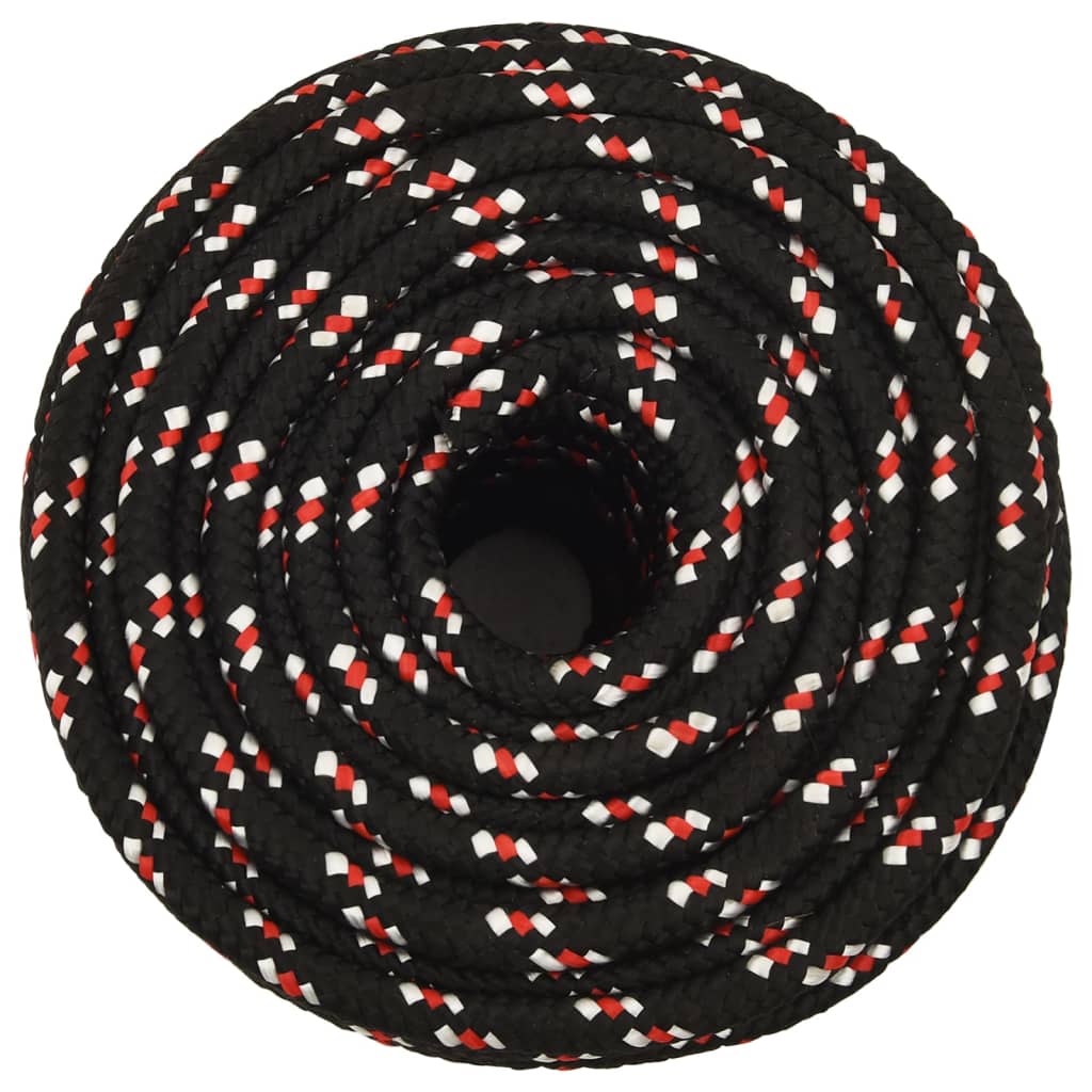 Veneköysi Musta 12 Mm 25 M Polypropeeni