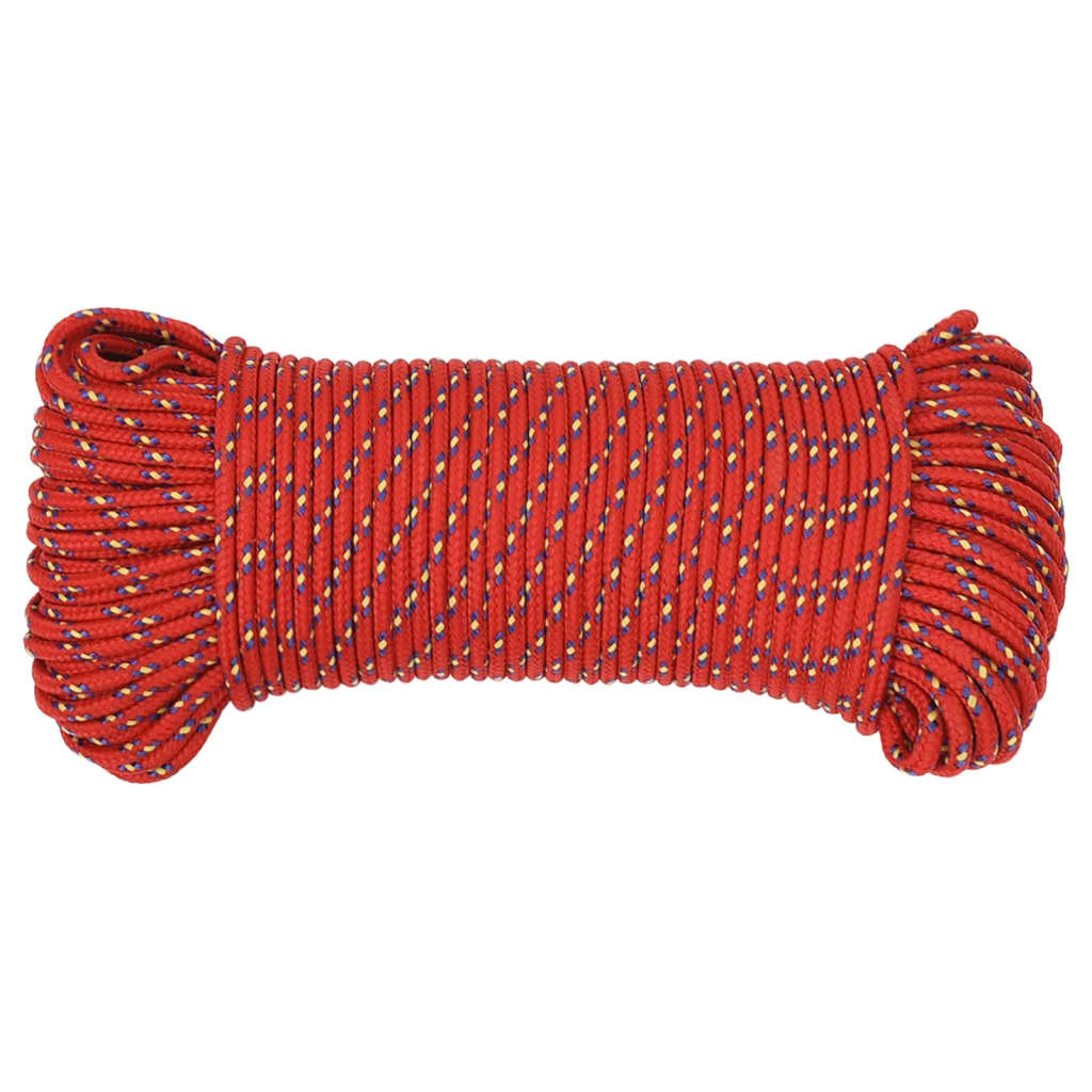 Veneköysi Punainen 5 Mm 25 M Polypropeeni