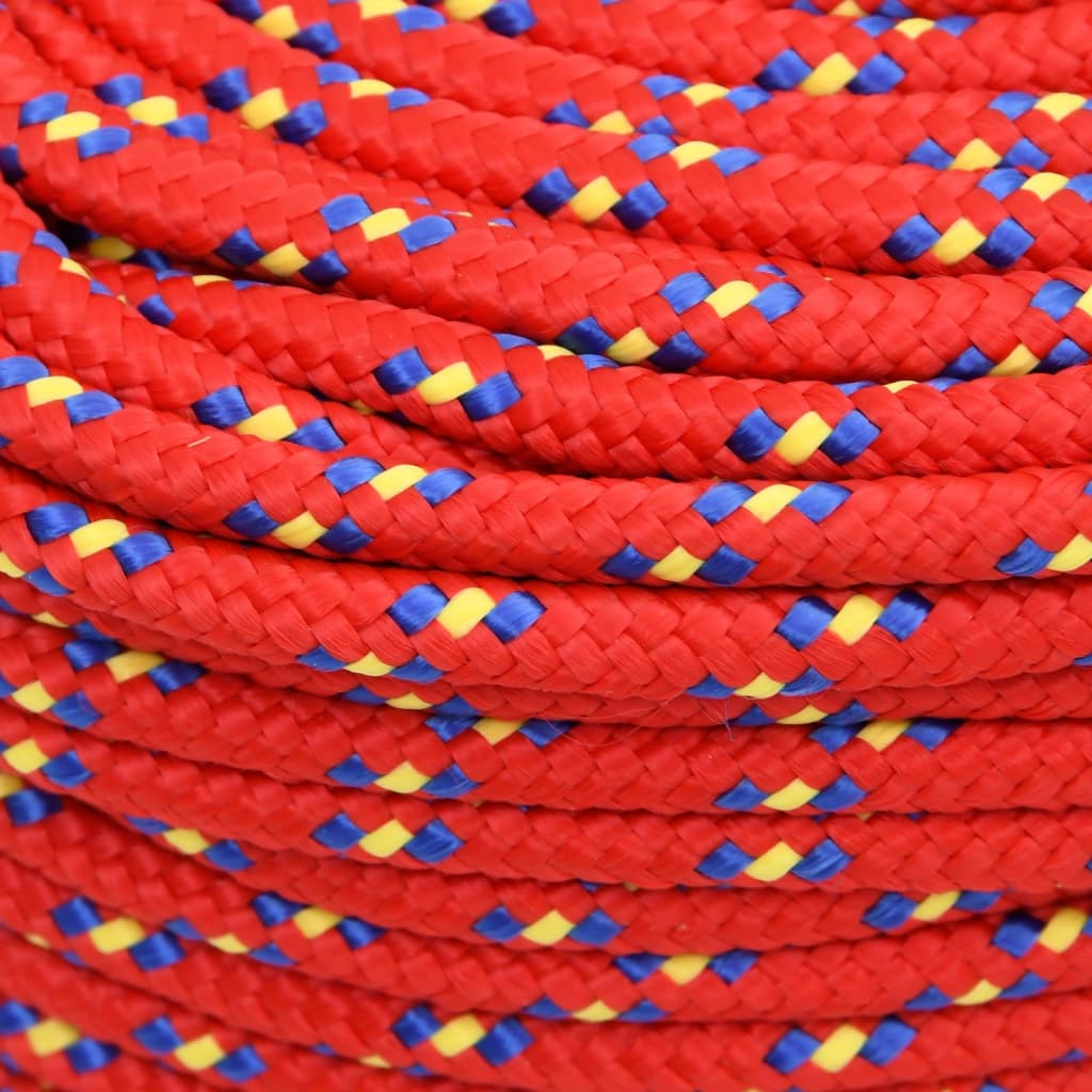 Veneköysi Punainen 10 Mm 25 M Polypropeeni