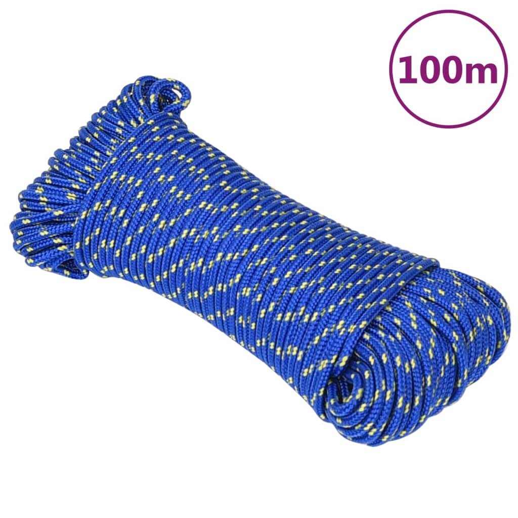 Veneköysi Sininen 4 Mm 100 M Polypropeeni