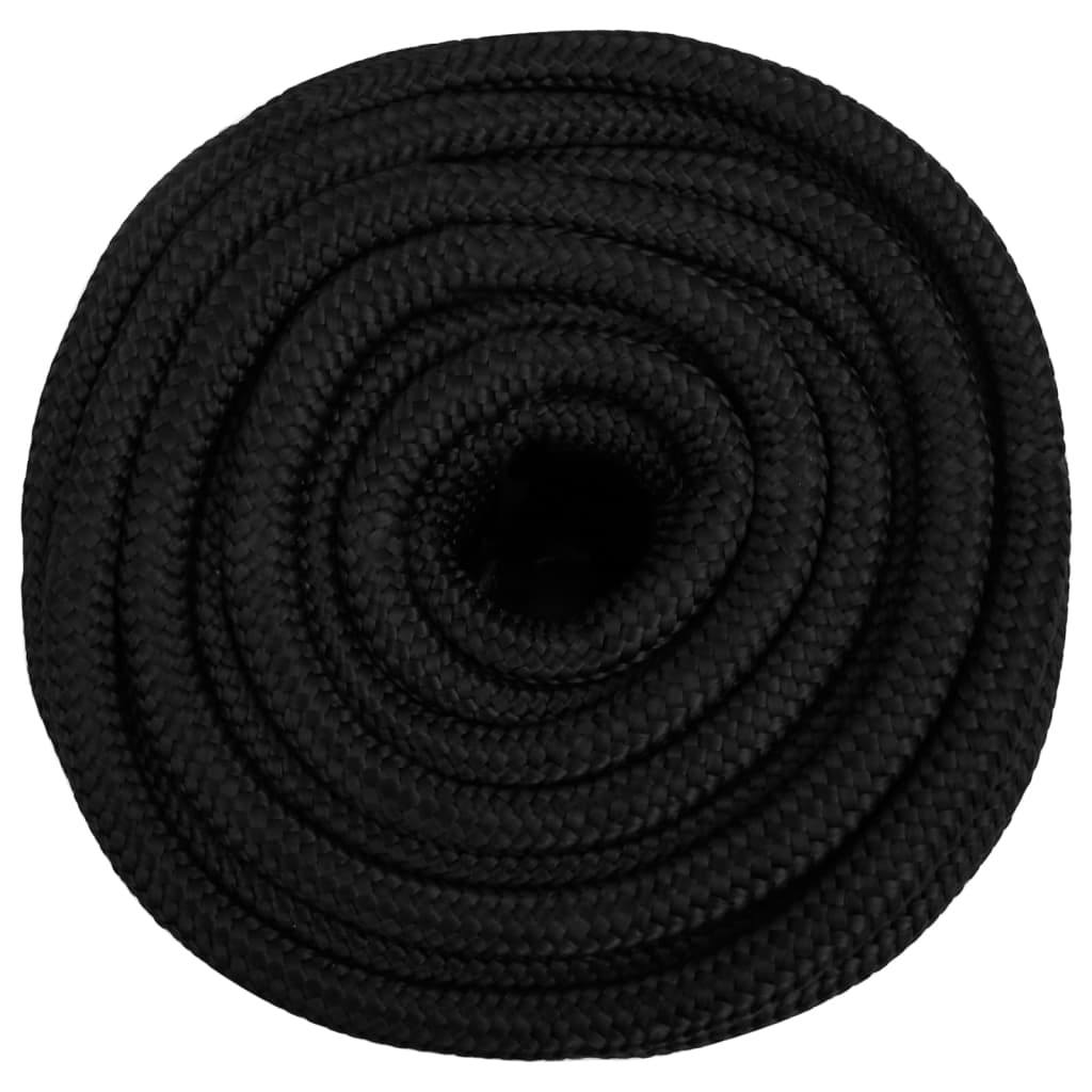 Veneköysi Täysmusta 18 Mm 50 M Polypropeeni