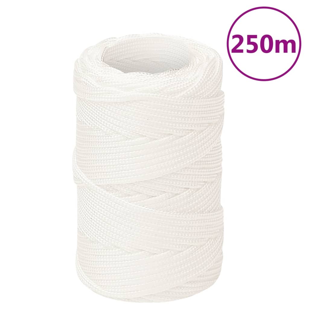 Veneköysi Täysvalkoinen 2 Mm 250 M Polypropeeni