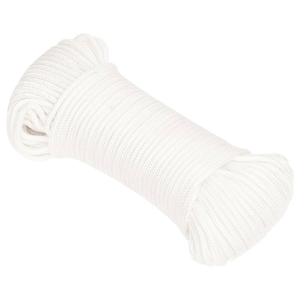 Veneköysi Täysvalkoinen 5 Mm 25 M Polypropeeni