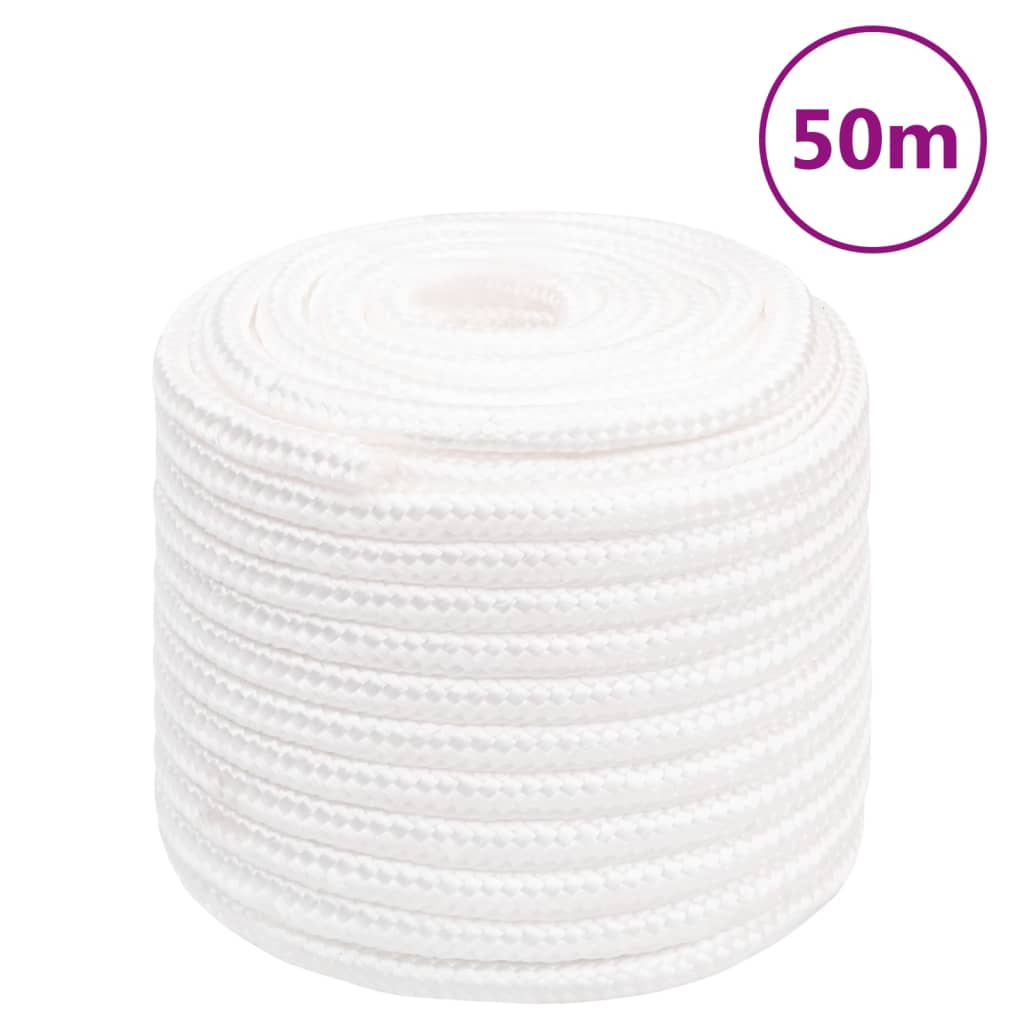 Veneköysi Täysvalkoinen 16 Mm 50 M Polypropeeni