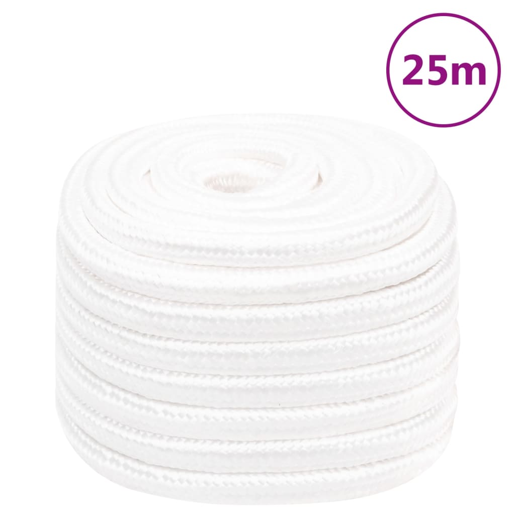 Veneköysi Täysvalkoinen 20 Mm 25 M Polypropeeni