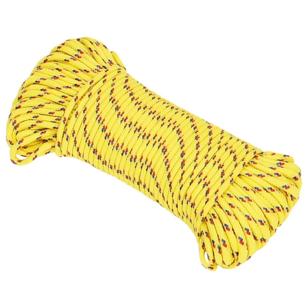 Veneköysi Keltainen 4 Mm 25 M Polypropeeni
