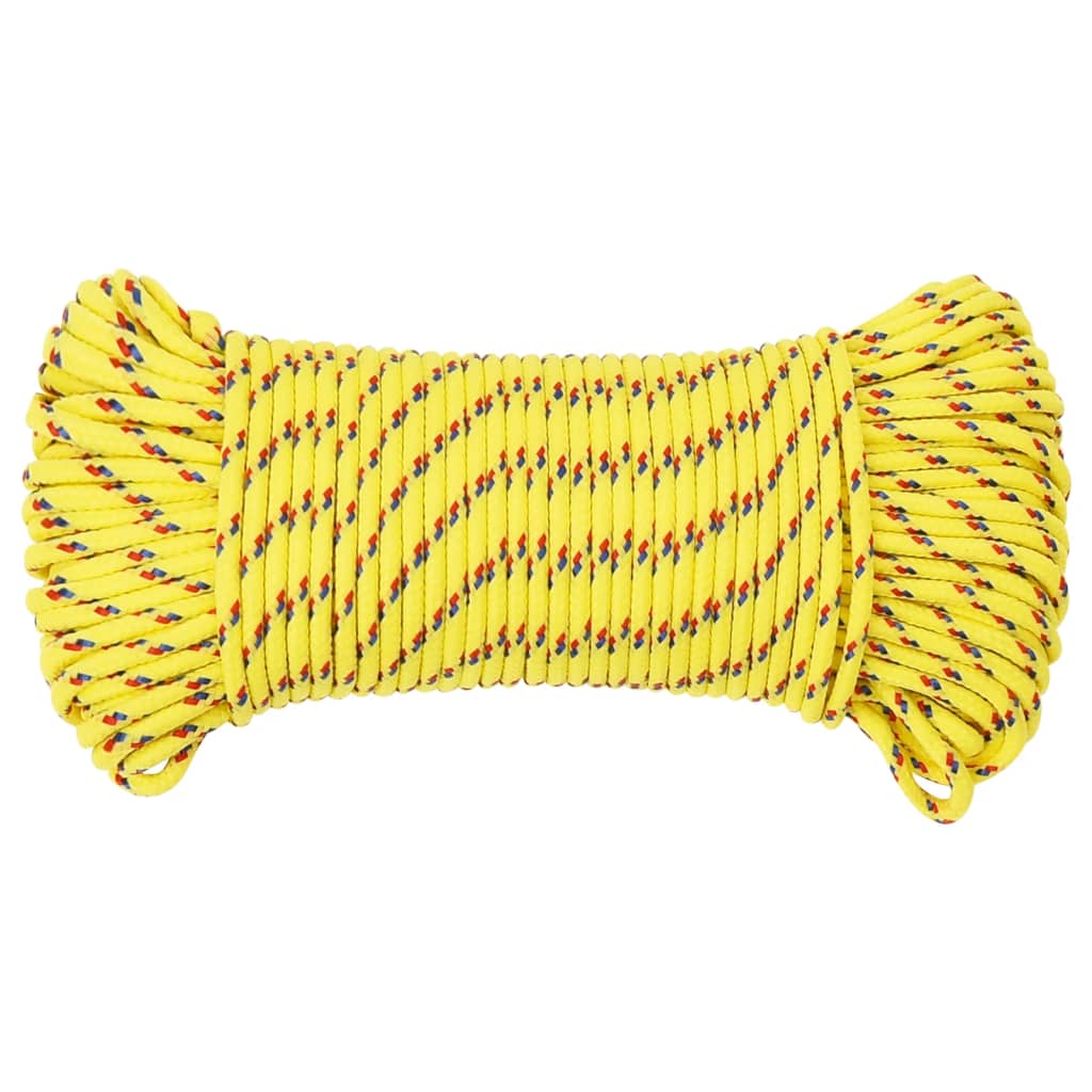 Veneköysi Keltainen 5 Mm 50 M Polypropeeni