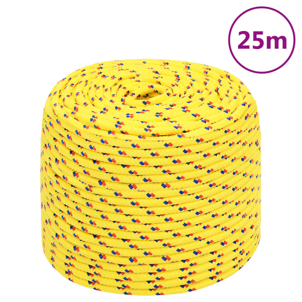 Veneköysi Keltainen 6 Mm 25 M Polypropeeni