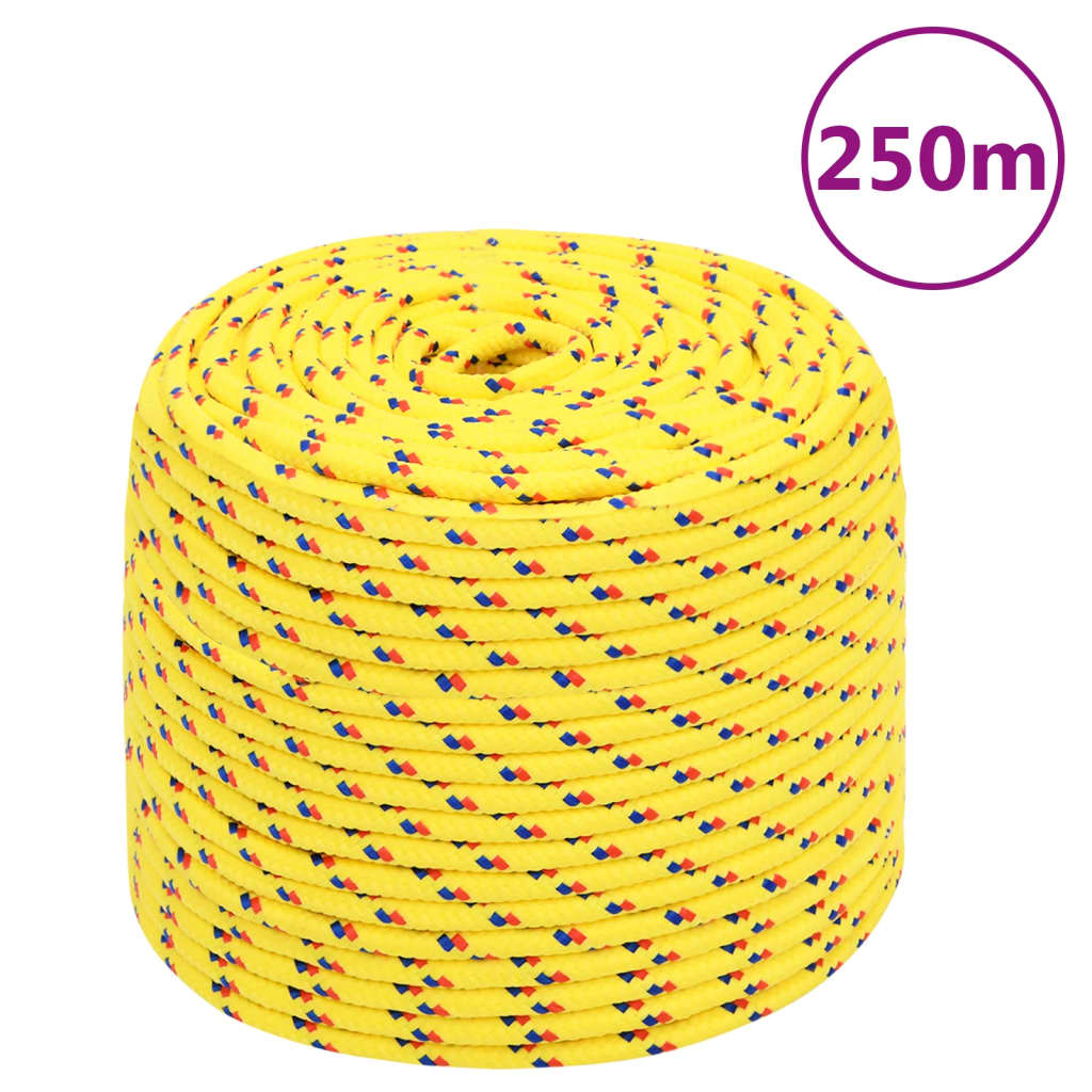 Veneköysi Keltainen 10 Mm 250 M Polypropeeni