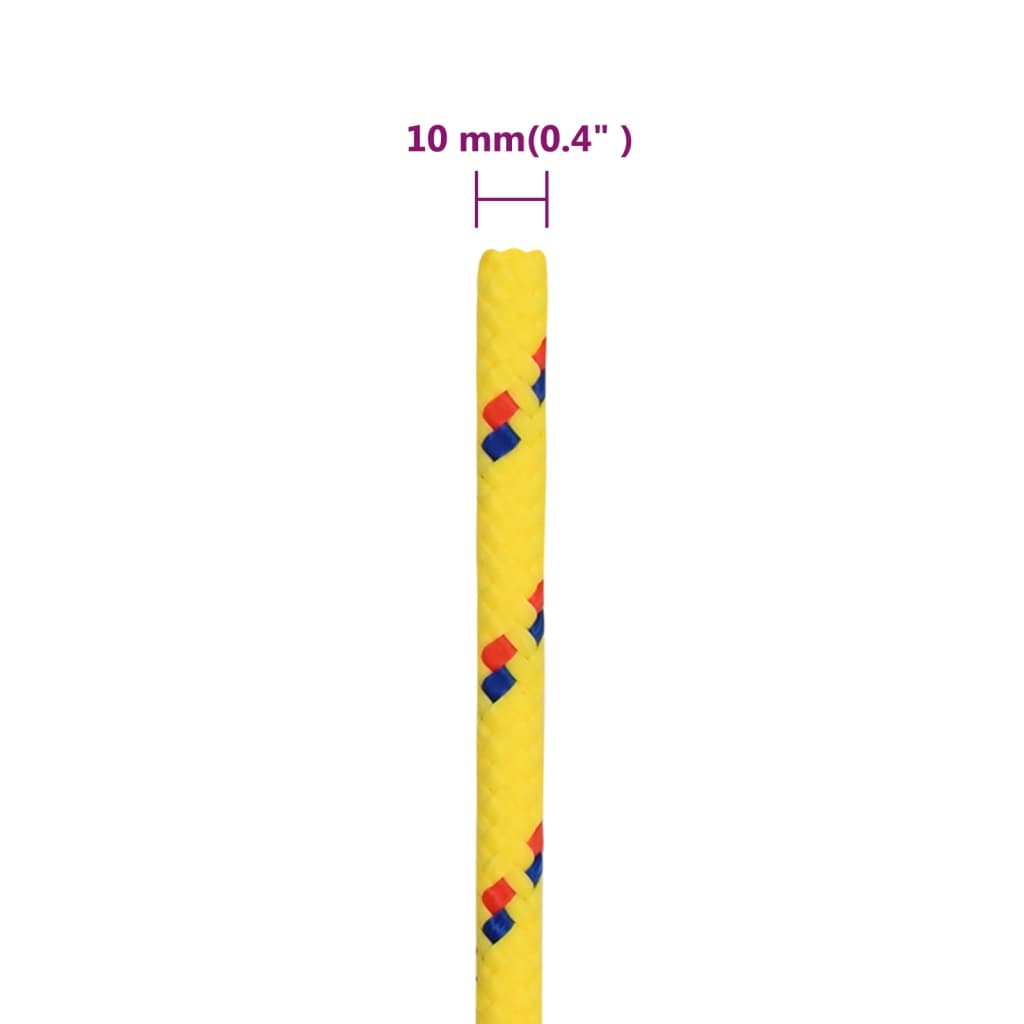 Veneköysi Keltainen 10 Mm 250 M Polypropeeni