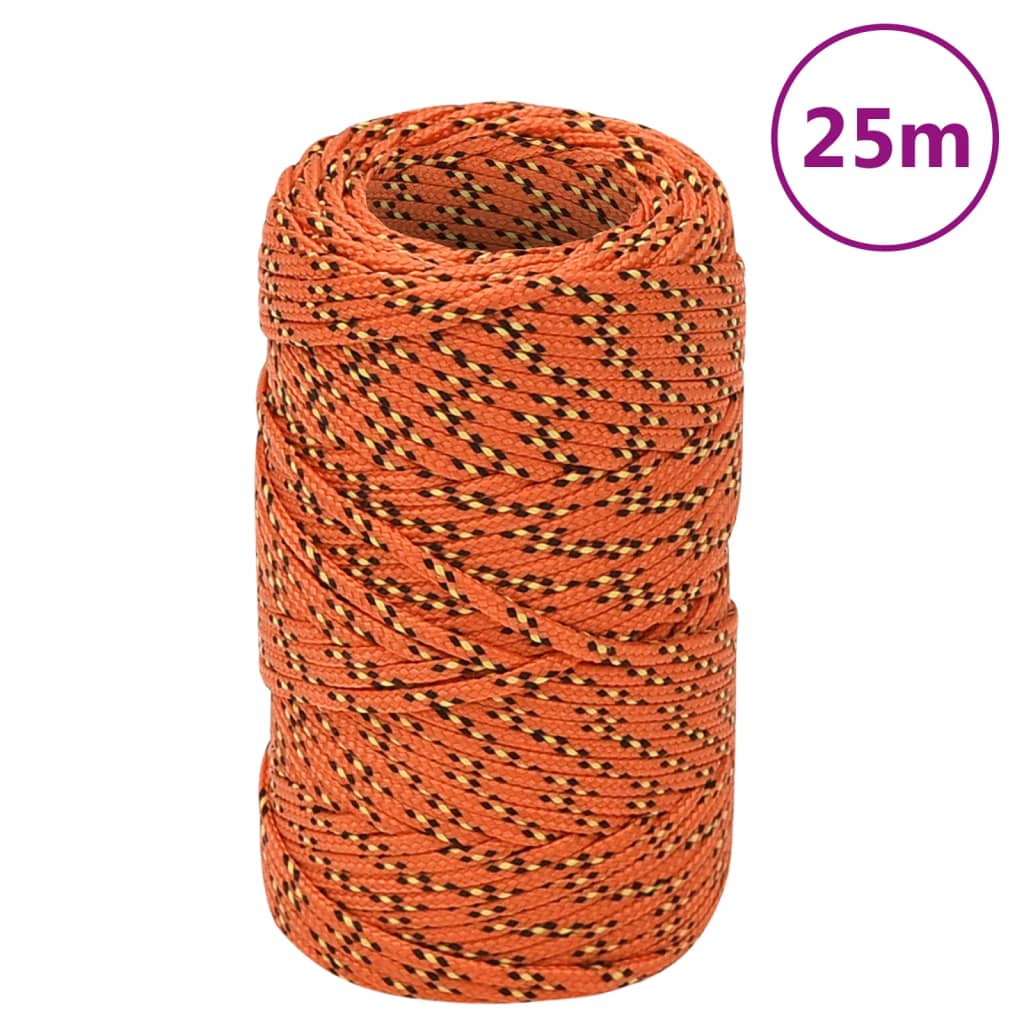 Veneköysi Oranssi 2 Mm 25 M Polypropeeni
