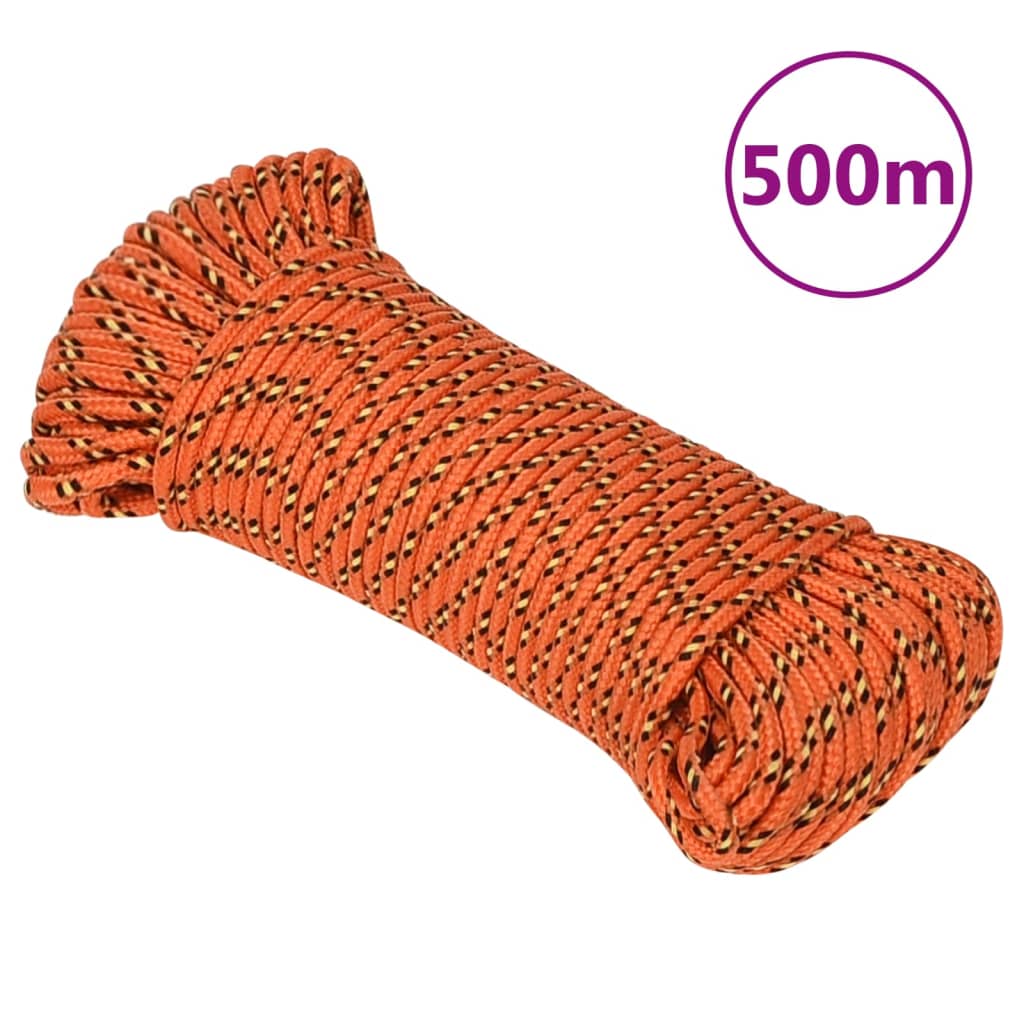 Veneköysi Oranssi 5 Mm 500 M Polypropeeni