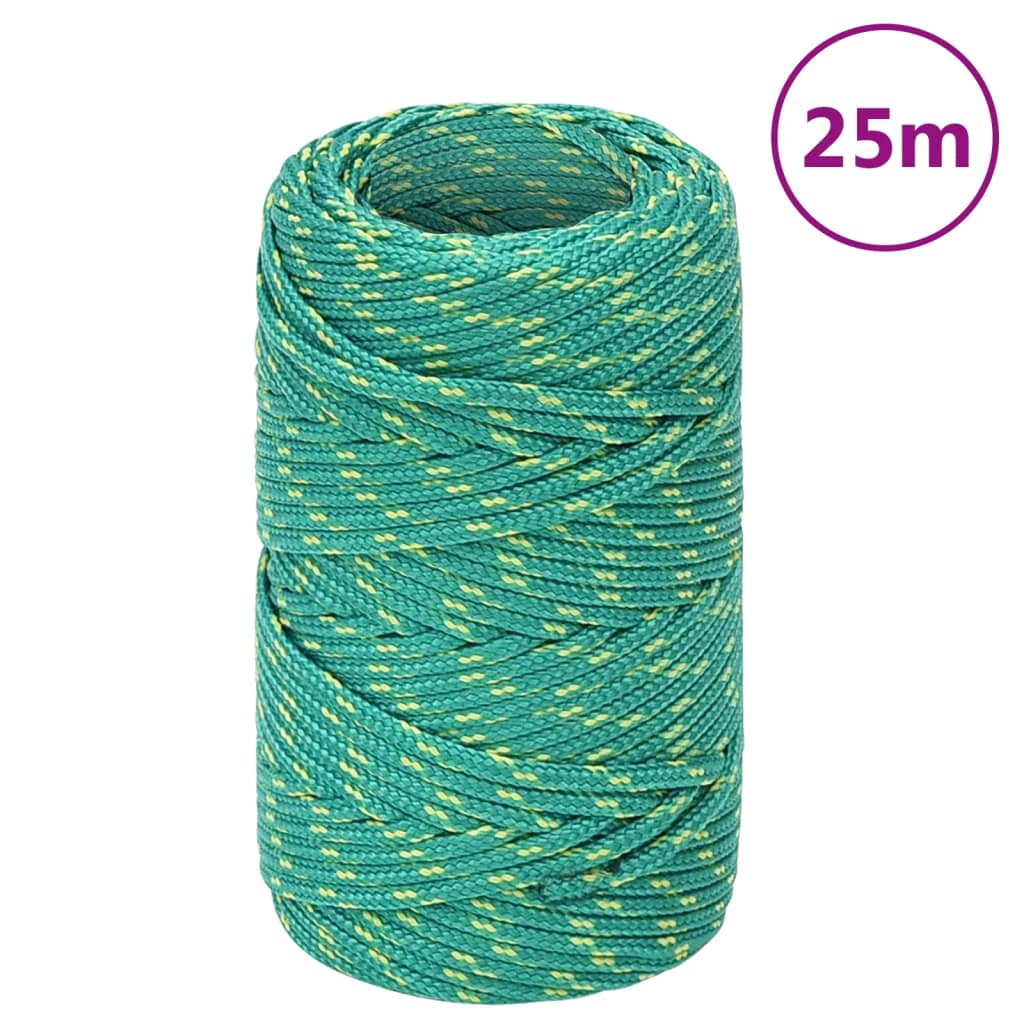 Veneköysi Vihreä 2 Mm 25 M Polypropeeni