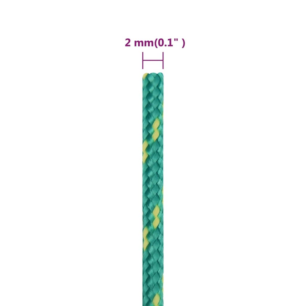 Veneköysi Vihreä 2 Mm 25 M Polypropeeni