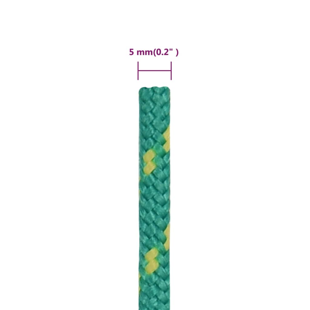 Veneköysi Vihreä 5 Mm 50 M Polypropeeni