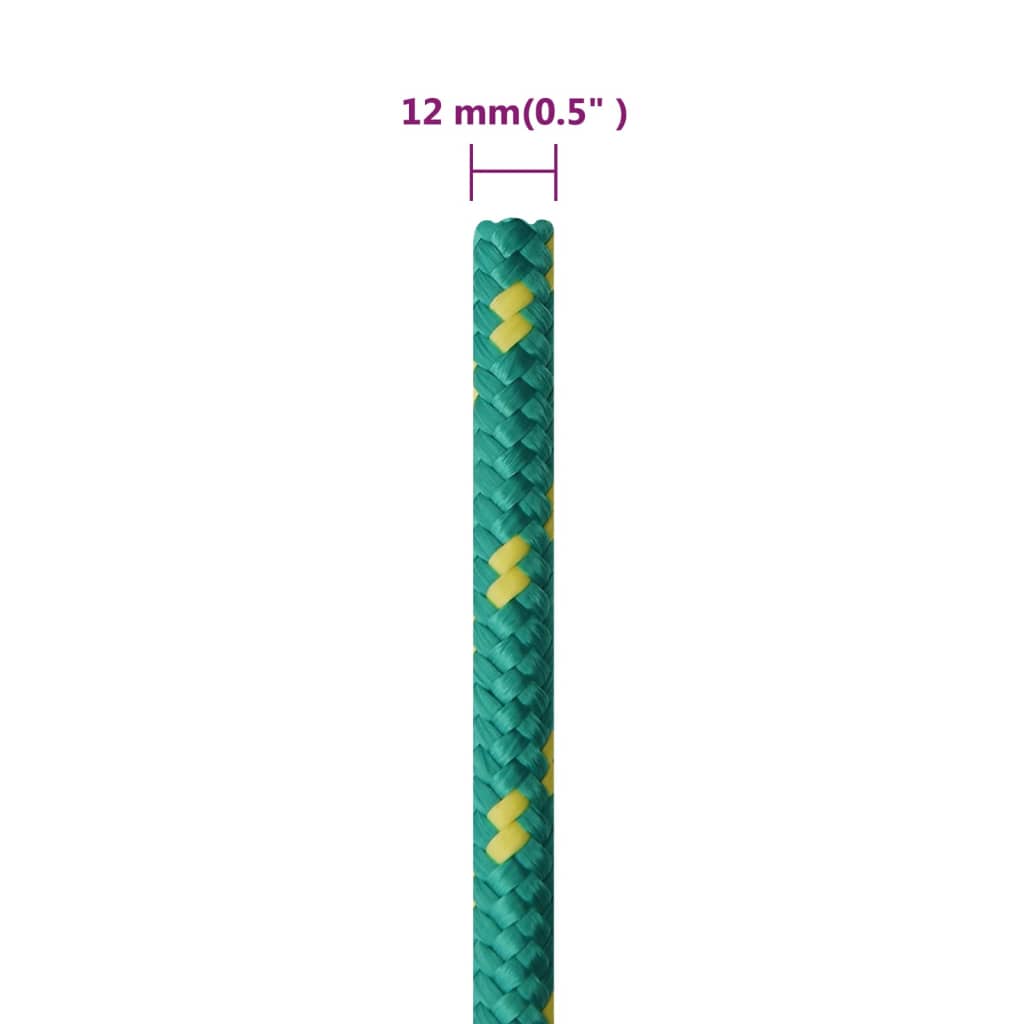 Veneköysi Vihreä 12 Mm 100 M Polypropeeni