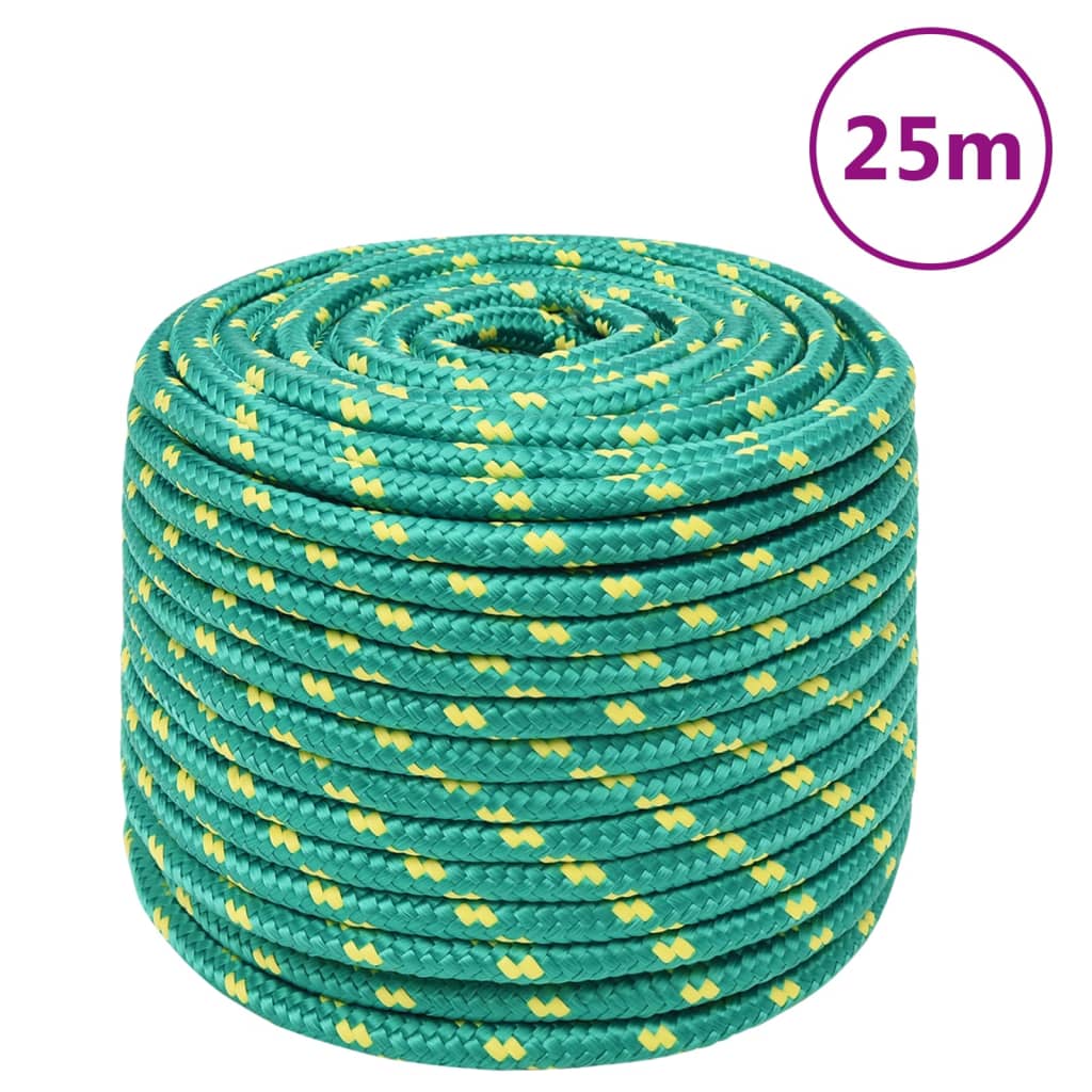 Veneköysi Vihreä 14 Mm 25 M Polypropeeni