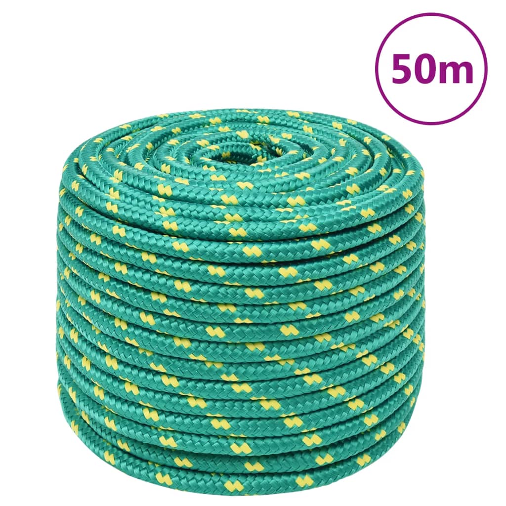 Veneköysi Vihreä 14 Mm 50 M Polypropeeni