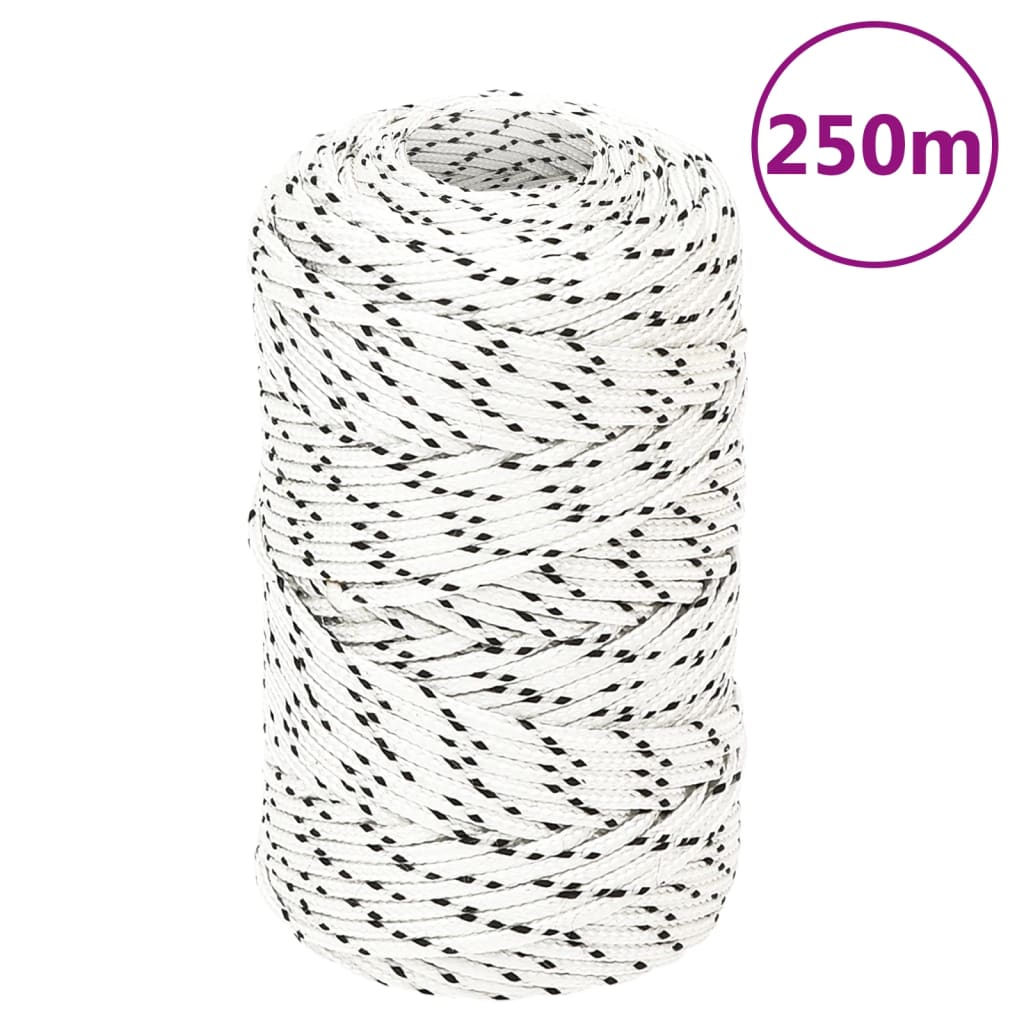 Punottu Veneköysi Valkoinen 2 Mm X 250 M Polyesteri
