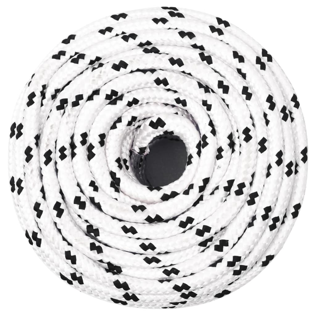 Työköysi Valkoinen 10 Mm 100 M Polyesteri