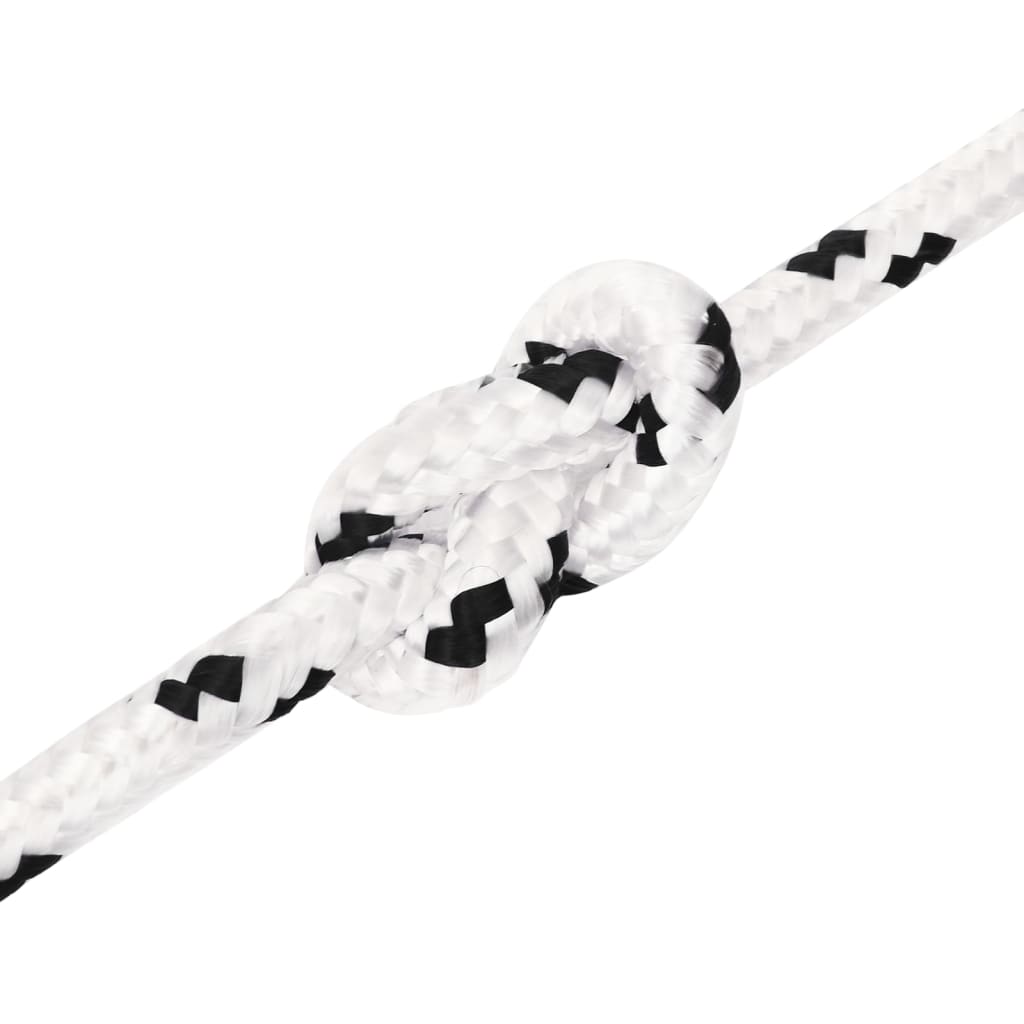 Työköysi Valkoinen 10 Mm 100 M Polyesteri