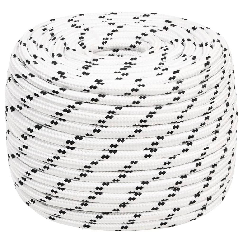 Punottu Veneköysi Valkoinen 14 Mm X 250 M Polyesteri