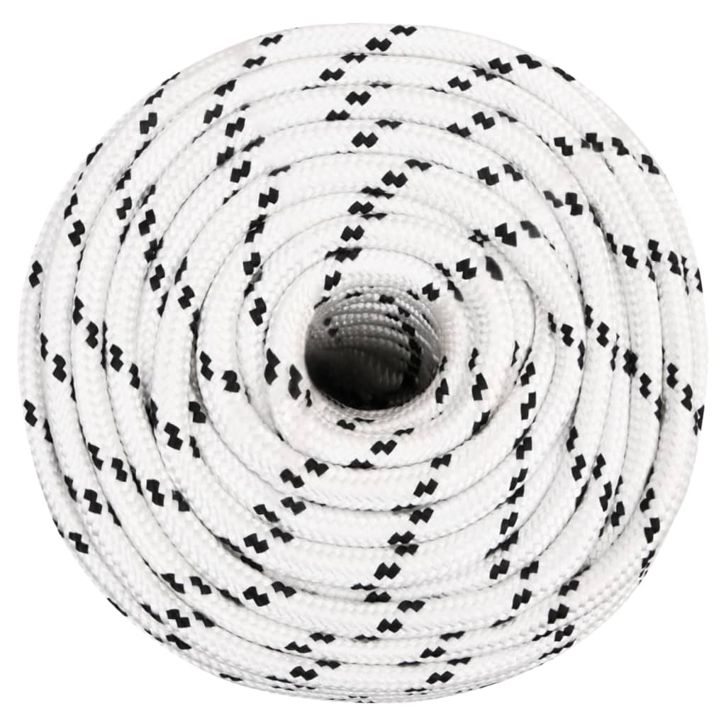 Punottu Veneköysi Valkoinen 14 Mm X 250 M Polyesteri