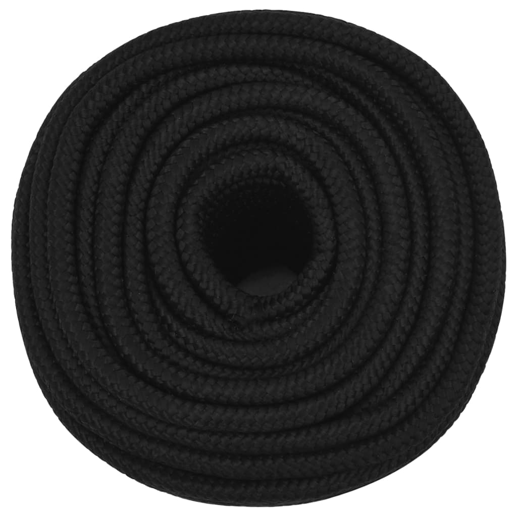 Työköysi Musta 14 Mm 250 M Polyesteri