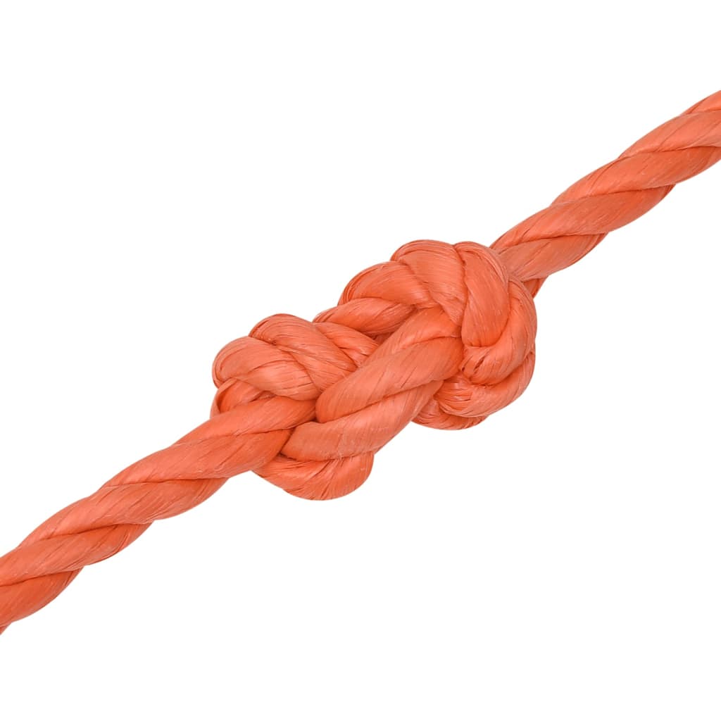 Työköysi Oranssi 14 Mm 50 M Polypropeeni