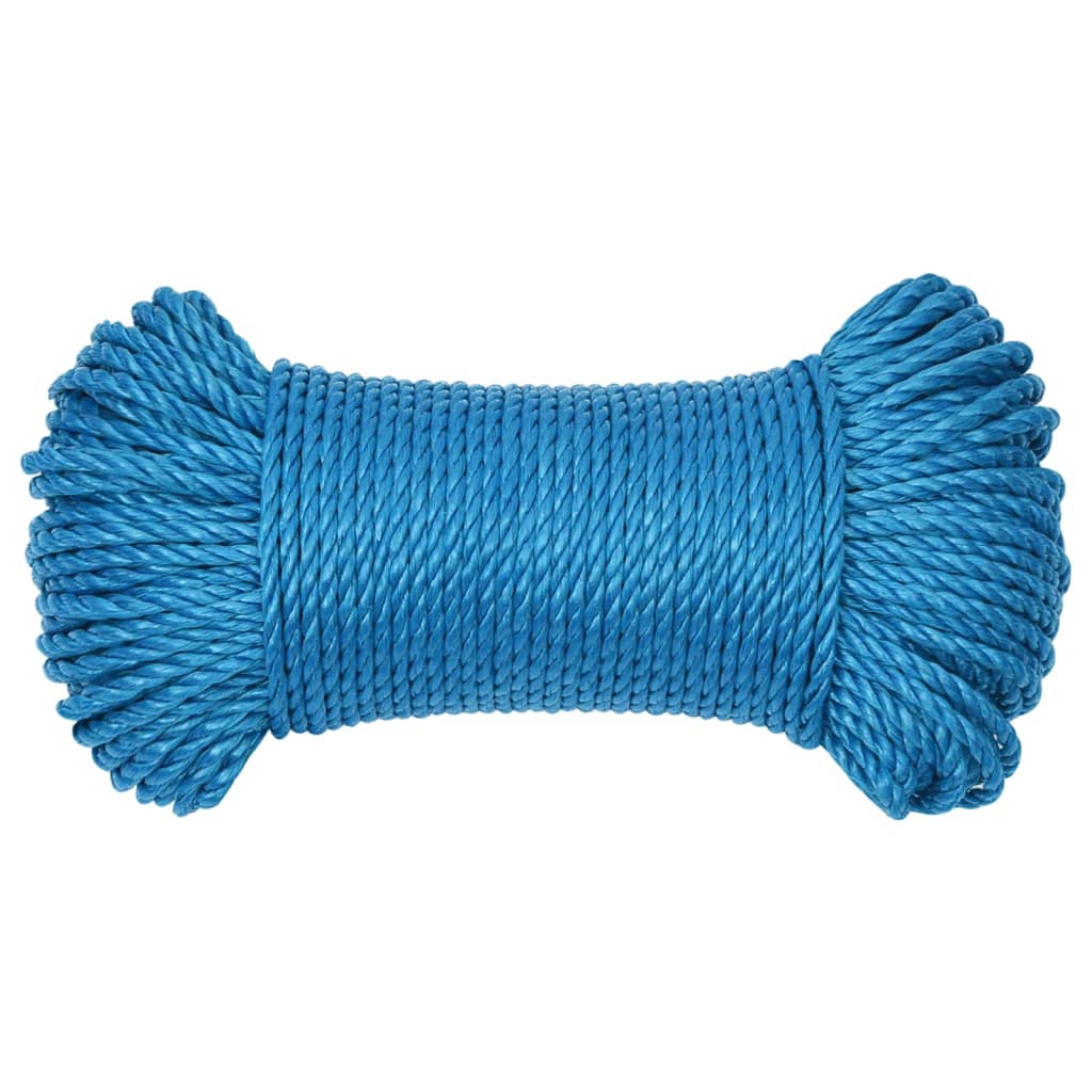 Työköysi Sininen 8 Mm 100 M Polypropeeni