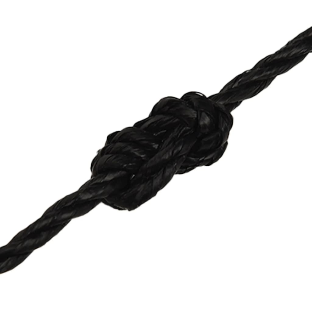 Työköysi Musta 6 Mm 50 M Polypropeeni