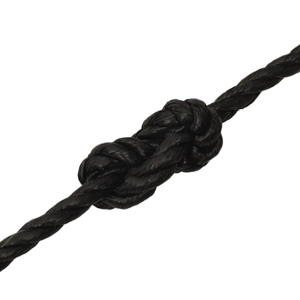 Työköysi Musta 12 Mm 500 M Polypropeeni