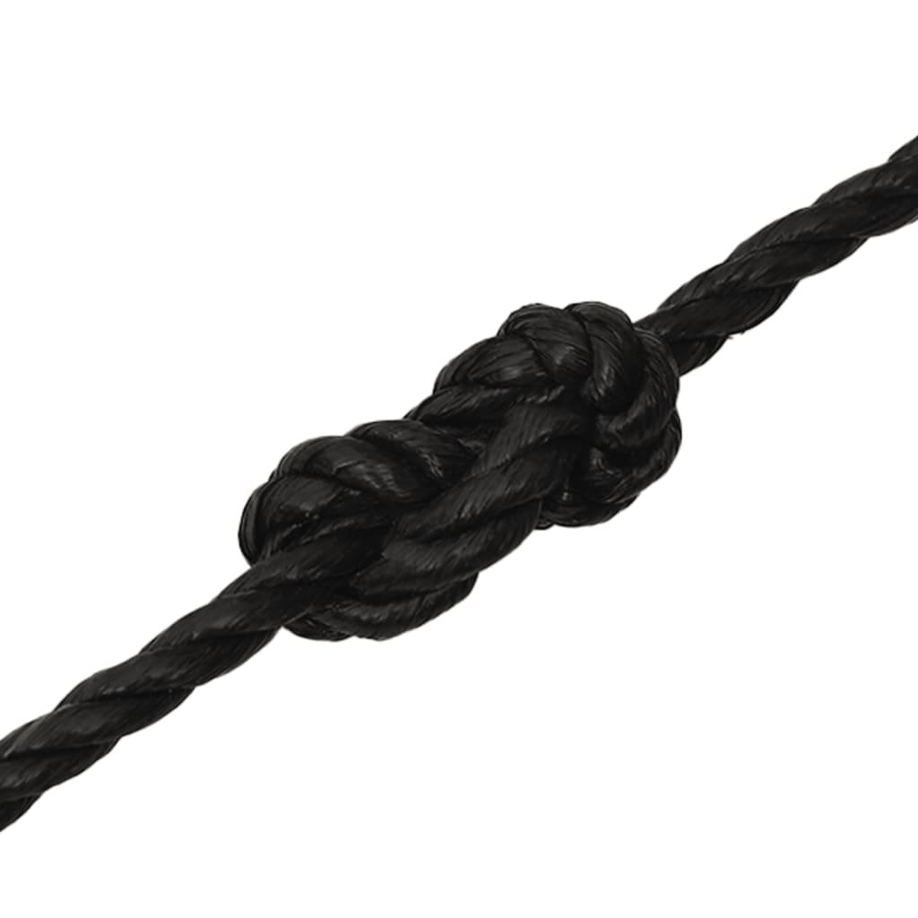 Työköysi Musta 20 Mm 100 M Polypropeeni