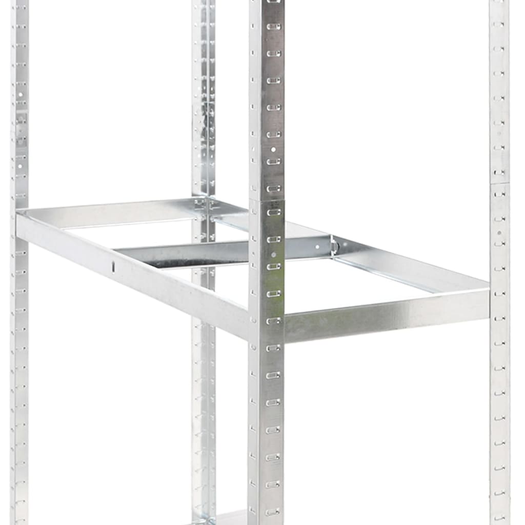 2-Tasoinen Rengasteline Hopea 110X40X180 Cm Teräs