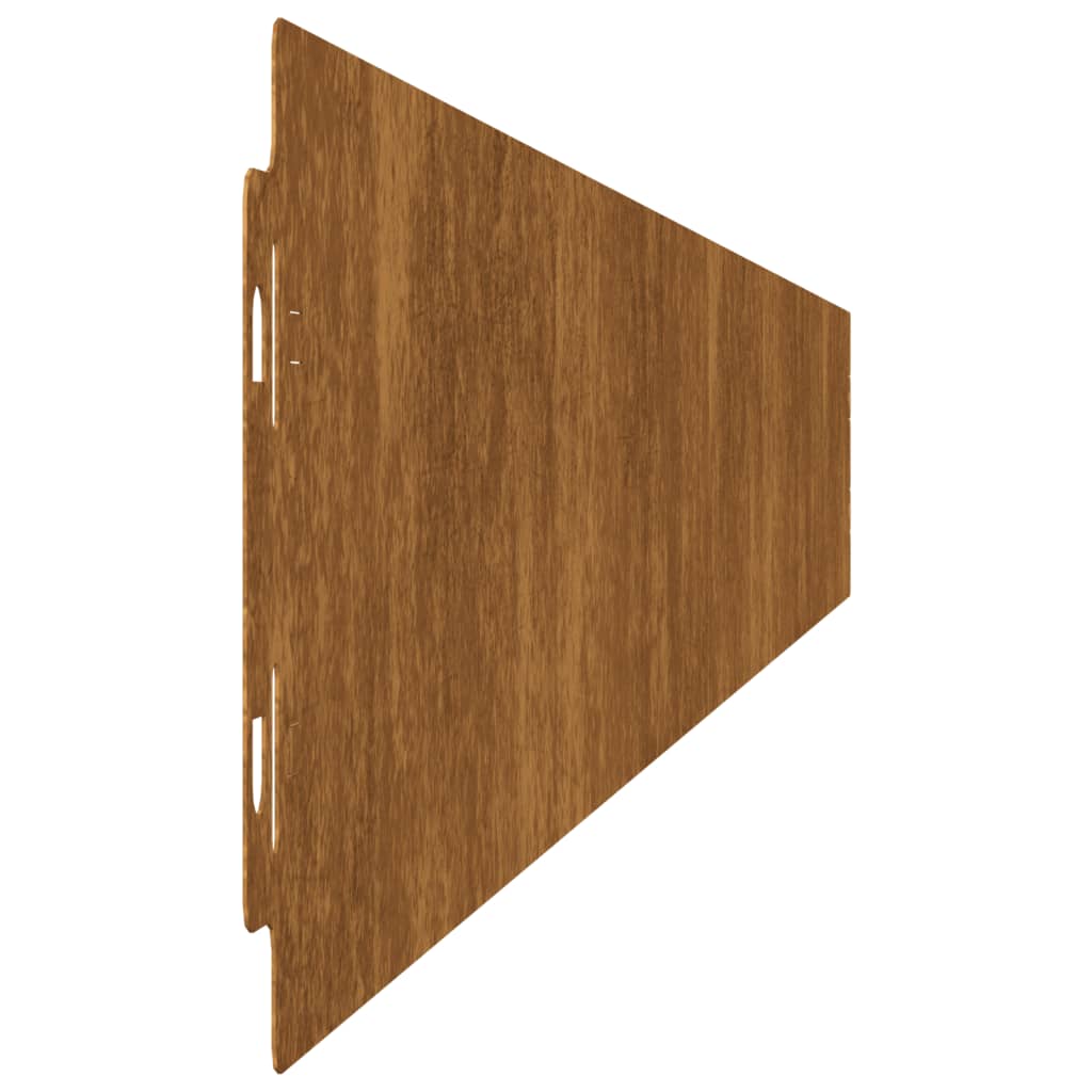 Nurmikonreunukset 50 Kpl 10X103 Cm Joustava Corten-Teräs