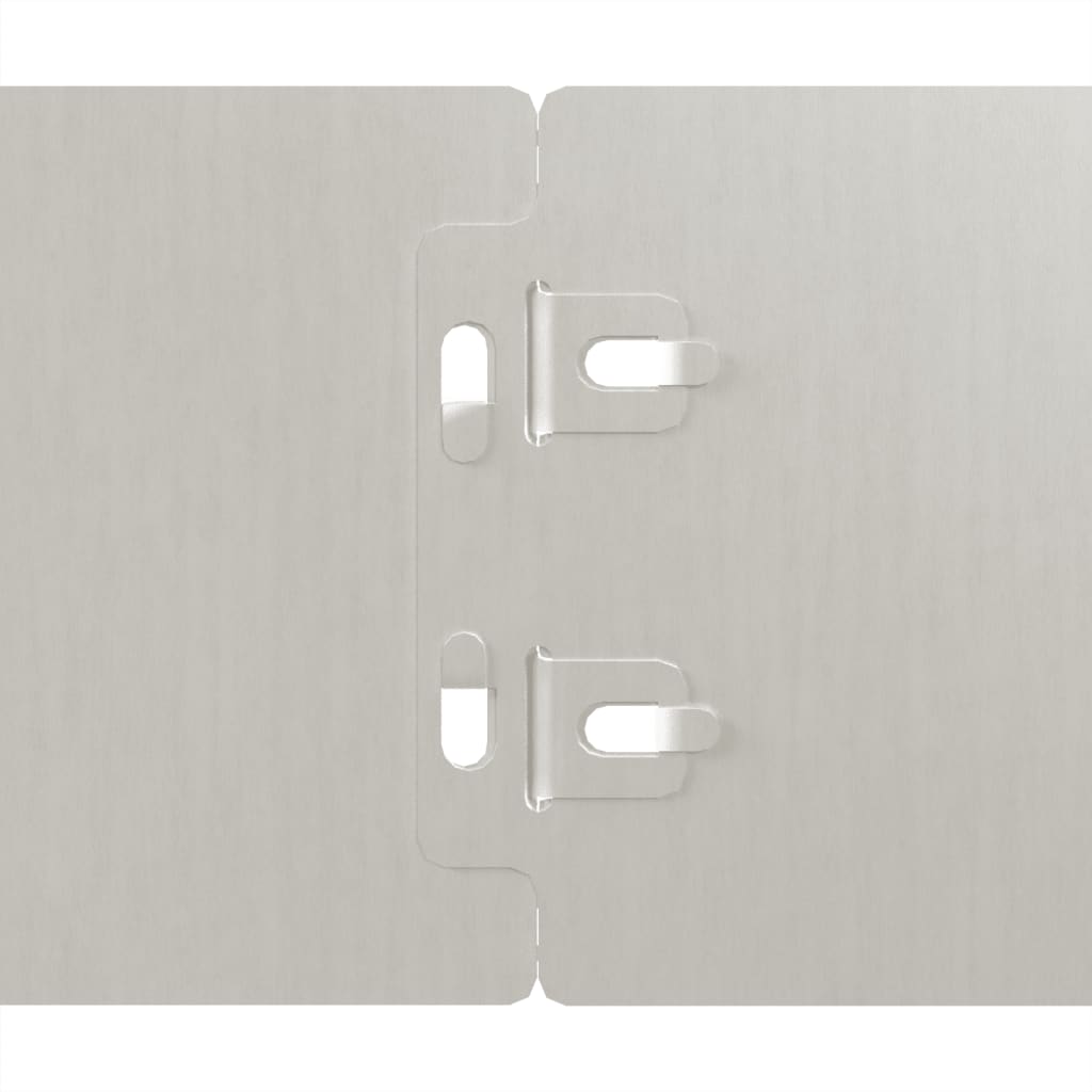 Nurmikonreunukset 50 Kpl 10X103 Cm Joustava Corten-Teräs