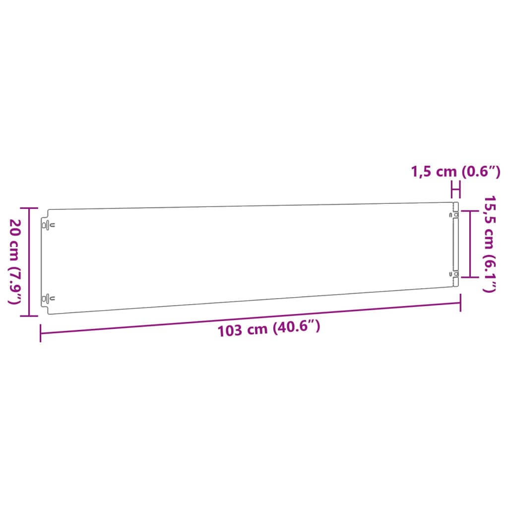 Nurmikonreunukset 10 Kpl 20X103 Cm Joustava Corten-Teräs