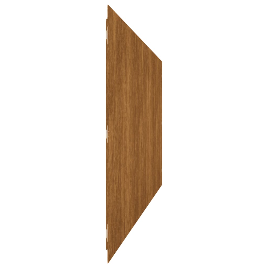 Nurmikonreunukset 10 Kpl 25X103 Cm Joustava Corten-Teräs