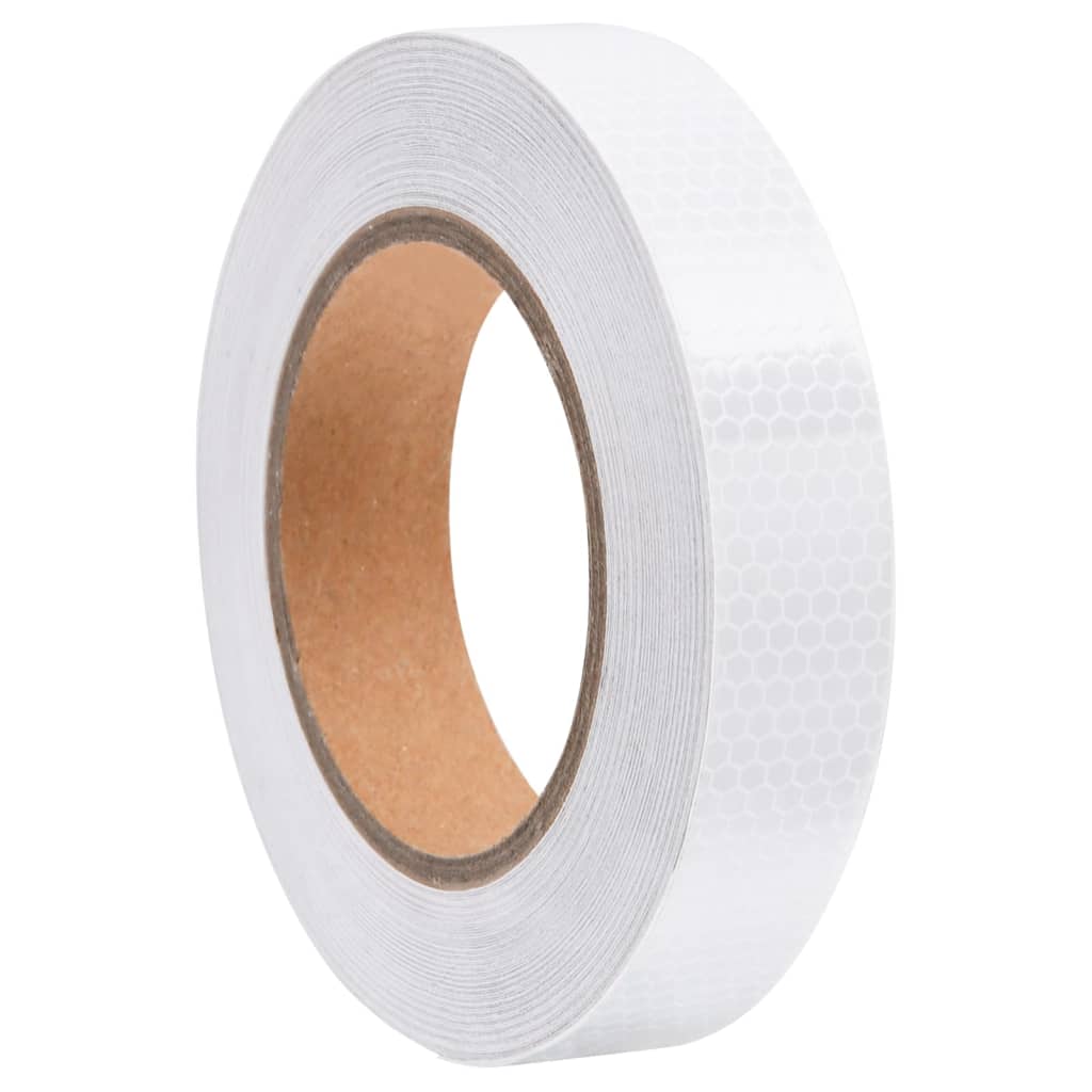Heijastinteippi Valkoinen 2,5 Cmx20 M Pvc
