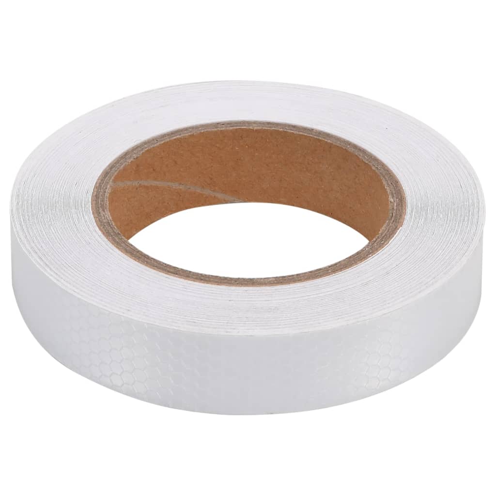 Heijastinteippi Valkoinen 2,5 Cmx20 M Pvc